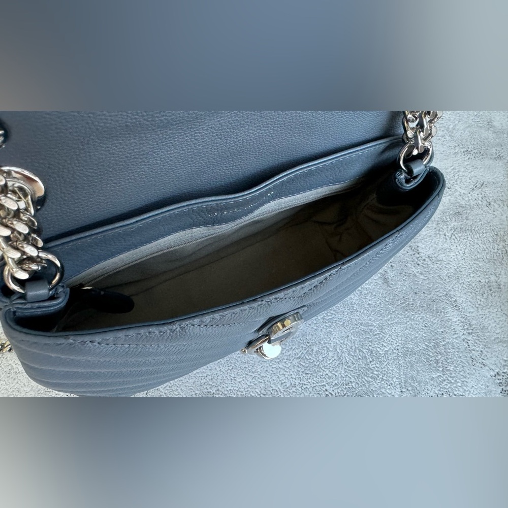 EUC - Rebecca Minkoff Edie Crossbody Leather Shoulder Bag - Luna - Picture 4 of 5